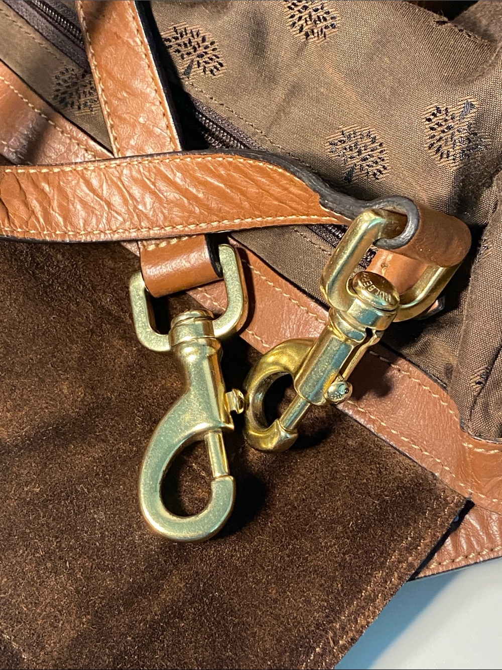 MULBERRY Alexa Leather Satchel In Oak - Picture 11 of 17